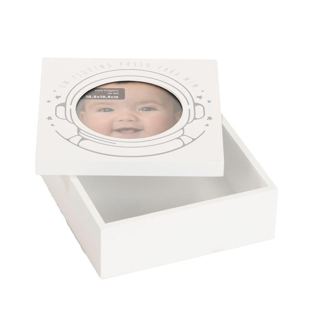 Porta-Retrato Registro Pé Do Bebê Na Lua - 1