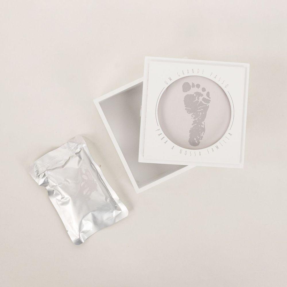 Porta-Retrato Registro Pé Do Bebê Na Lua - 5