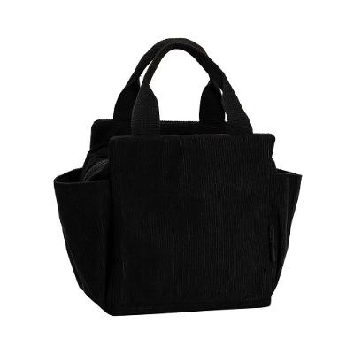 Bolsa Térmica Cotelê Preto