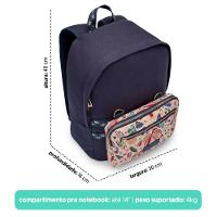 Mochila Com Bolsa Removível Seu Tempo - 10