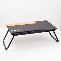 Bandeja Laptop Dobrável Cortiça Preta - 3