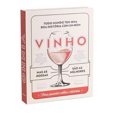 Kit Vinho Livro Uma Boa História