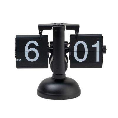 Relógio Flip Pedestal Preto