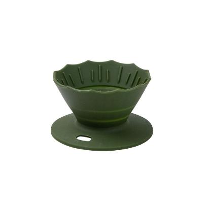 Coador de Silicone para Café Verde