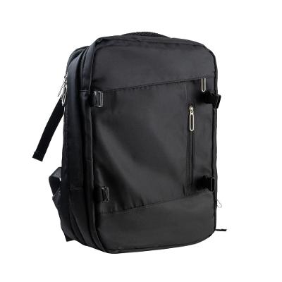 Mochila Expansível Viagem Preta