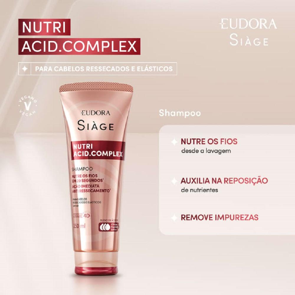 Shampoo Siàge Nutri Acid. Complex 250ml - 3