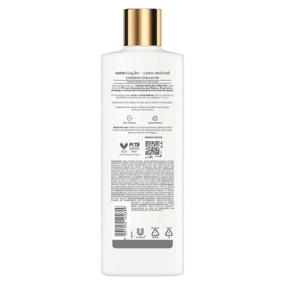 Condicionador Dove Umectação + Coco Antioxi 370ml - 2