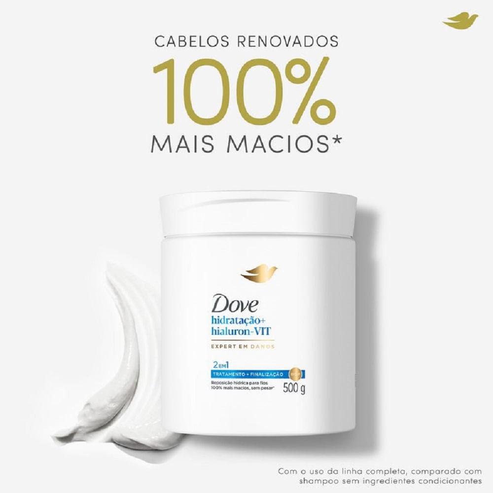 Máscara Cápilar Dove 2em1 Hidratação + Hialuron-VIT 500g - 7