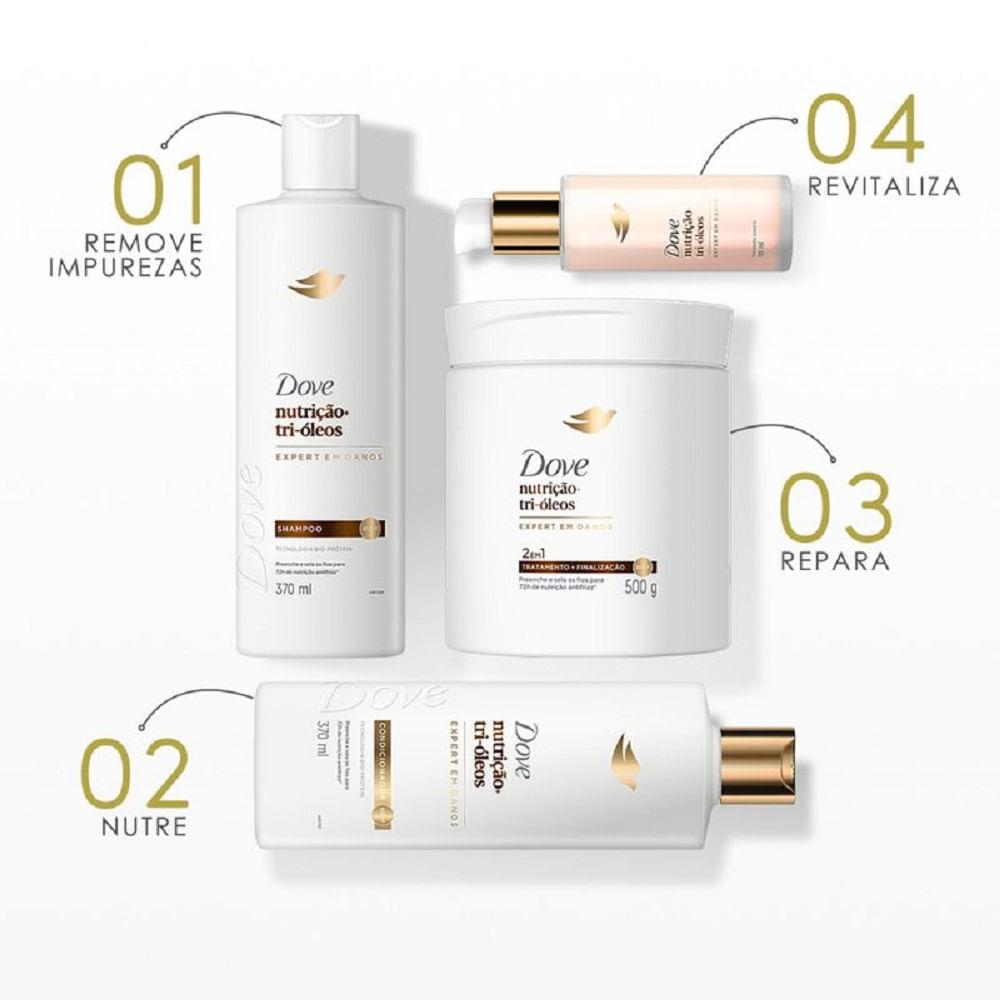 Máscara Cápilar Dove 2em1 Nutrição + Tri-óleos 500g - 7