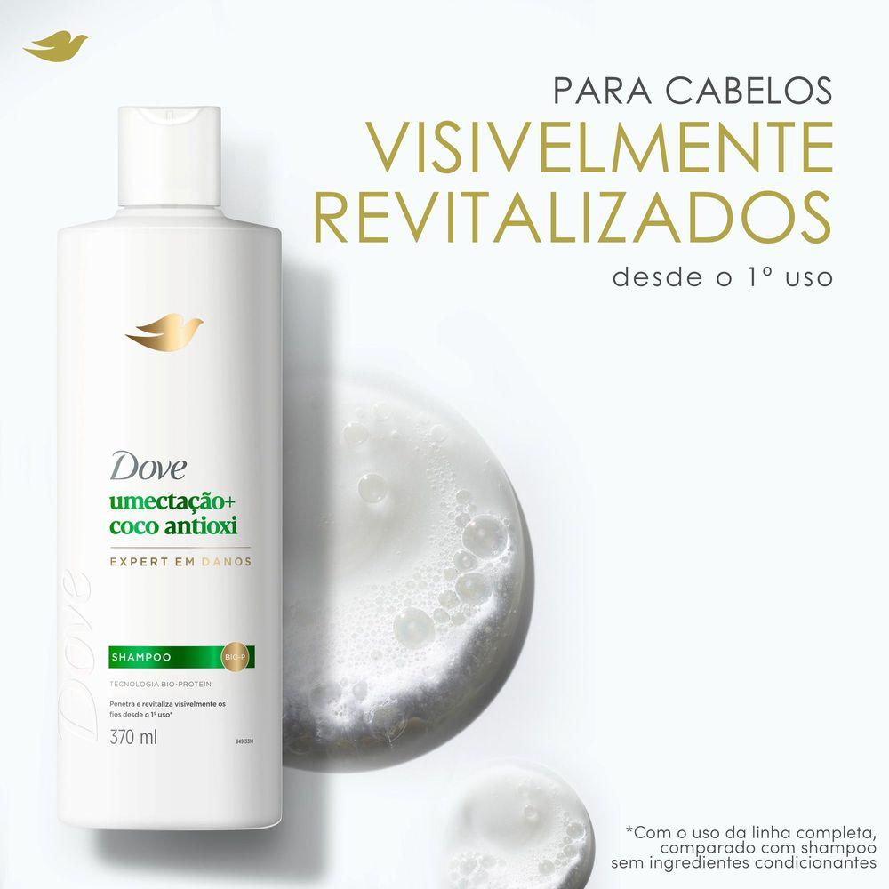 Shampoo Dove Umectação + Coco Antioxi 370ml - 3