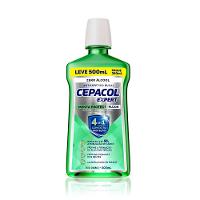 Enxaguante Bucal Cepacol Expert Menta Protect + Flúor Sem Álcool 500ml - 1