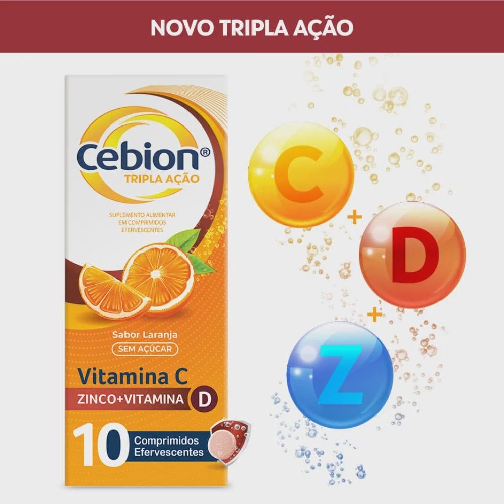 Cebion Vitamina C 10 Comprimidos Efervescentes - 2