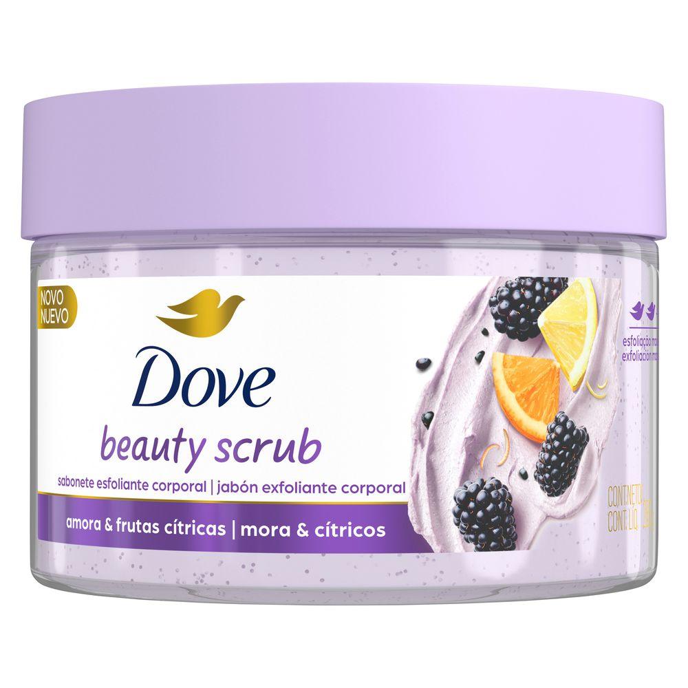 Sabonete Esfoliante Dove Beauty Scrub Amora e Frutas Cítricas 280g - 7