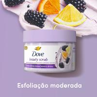 Sabonete Esfoliante Dove Beauty Scrub Amora e Frutas Cítricas 280g