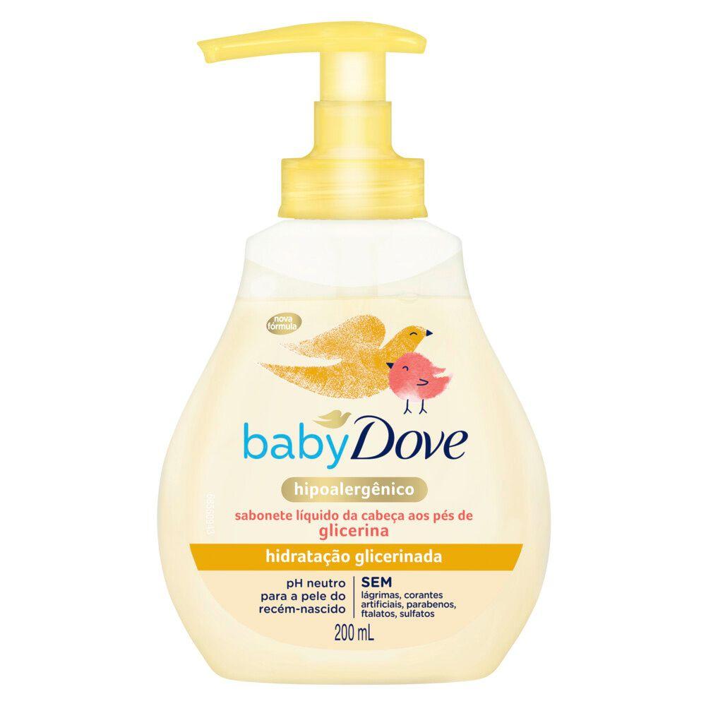 Sabonete Líquido Dove Baby Hidratação Glicerinada 200ml - 7