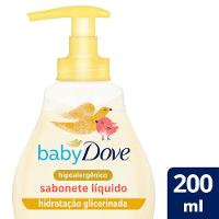 Sabonete Líquido Dove Baby Hidratação Glicerinada 200ml - 1