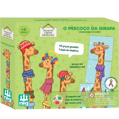 Nig Brinquedos Brinquedo Educativo O Pescoço da Girafa