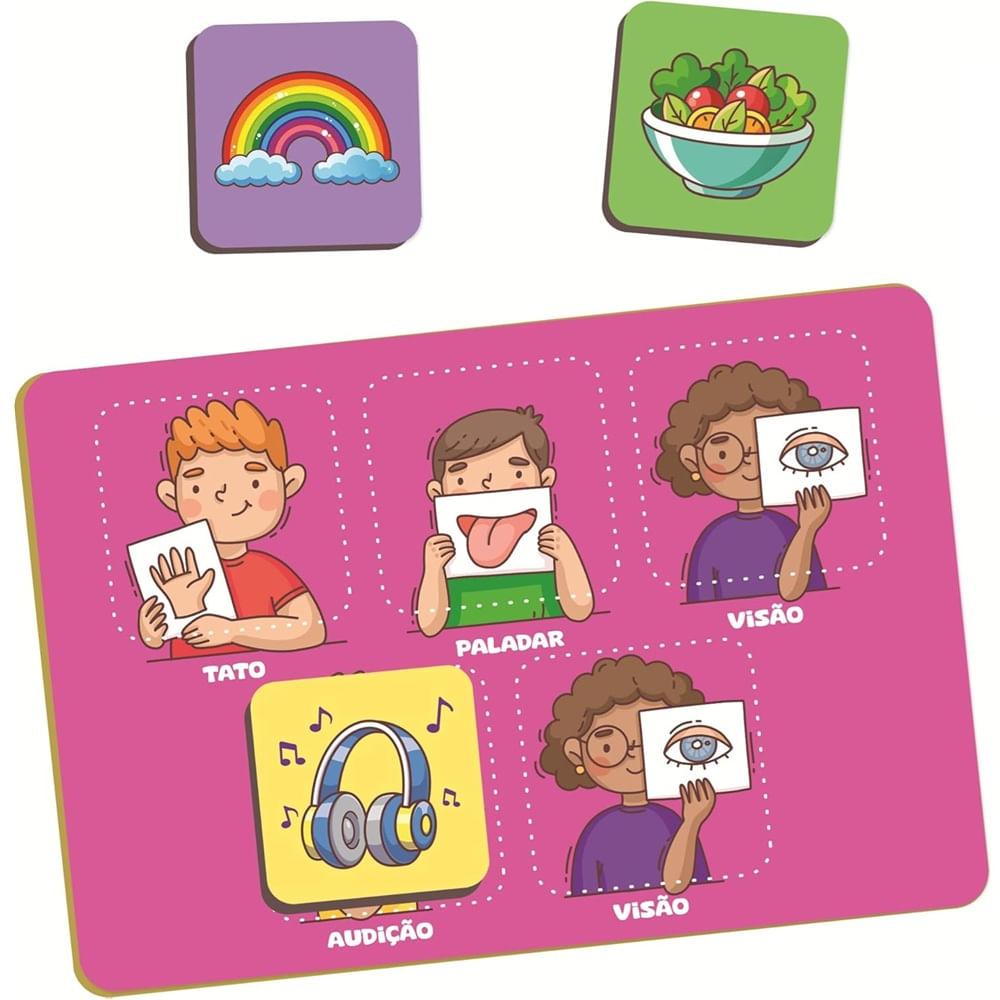 Nig Brinquedos Brinquedo Educativo Meus 5 Sentidos - 4