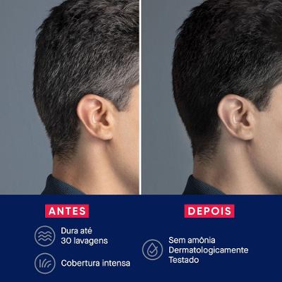 Tintura Bozzano Biocolor Homem Castanho Médio