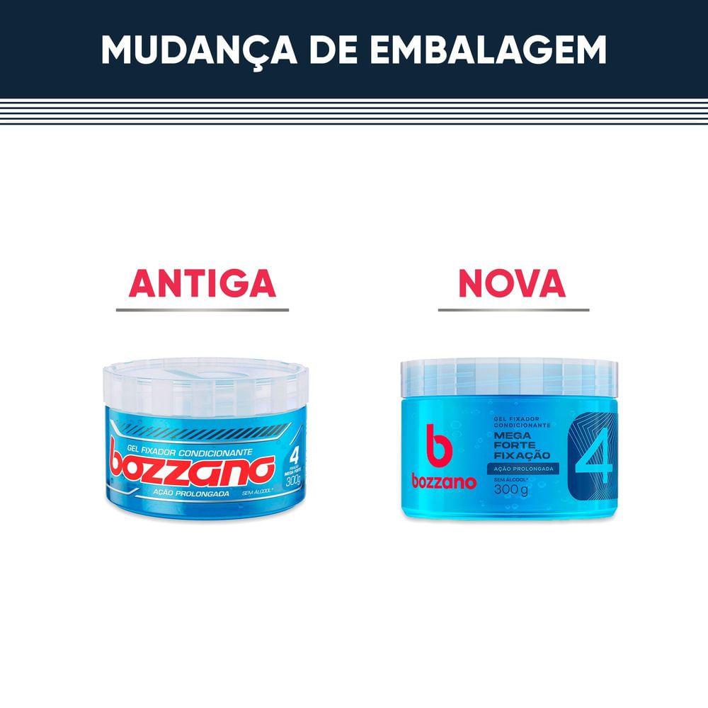 Gel de Cabelo Bozzano Ação Prolongada 300g - 2