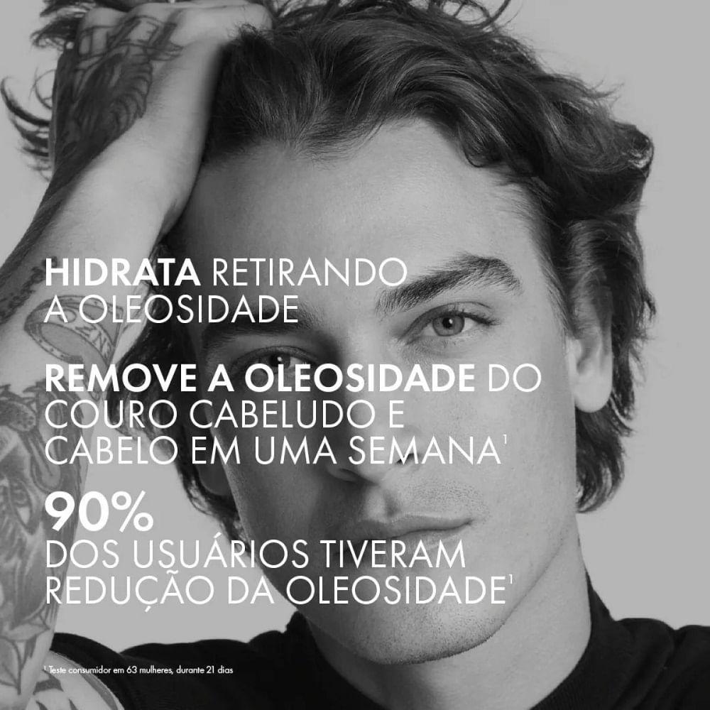 Refil Shampoo Anticaspa Ds Vichy Dercos Oily Cabelos Normais a Oleosos 200g - 5