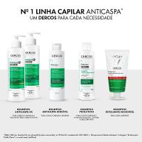 Refil Shampoo Anticaspa Ds Vichy Dercos Oily Cabelos Normais a Oleosos 200g - 6