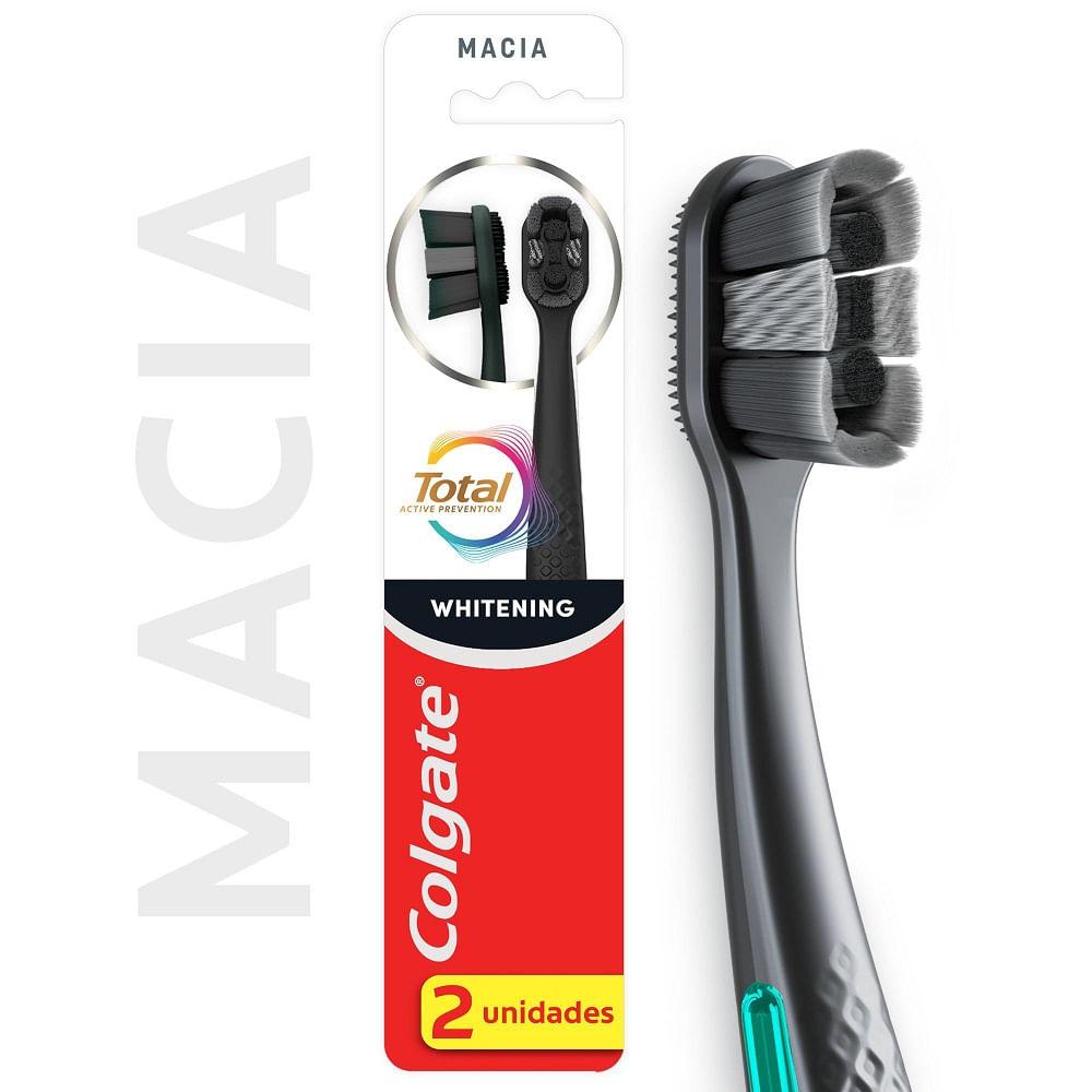 Escova De Dente Colgate Total Whitening Restore Macia 2 Unidades - 2