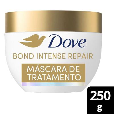 Máscara Cápilar Dove 10 em 1 Bond Intense Repair +12%Peptídeo Complex 250g