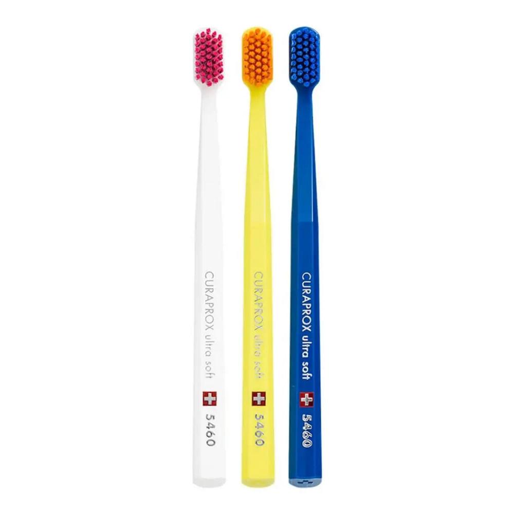 Escova de Dente Curaprox Ultra Soft com 3 Unidades - CS 5460T - 5