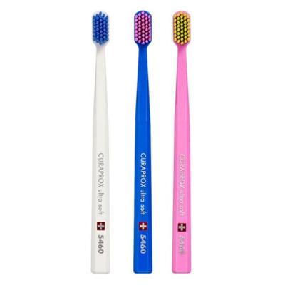 Escova de Dente Curaprox Ultra Soft com 3 Unidades - CS 5460T