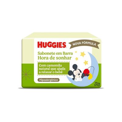 Sabonete Em Barra Huggies Hora de Sonhar Bebê 75g
