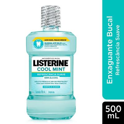 Enxaguante Antisséptico Bucal Listerine Zero 500ml