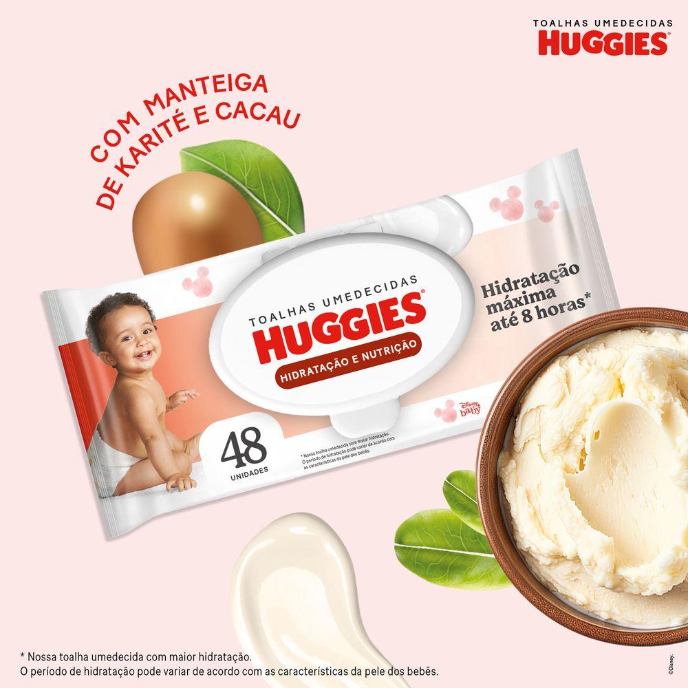 Lenços Umedecidos Huggies Hidratação e Nutrição 4x 48 Unidades - 3