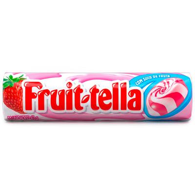 Bala Fruittella Swirl Morango Com Creme de Leite 45g