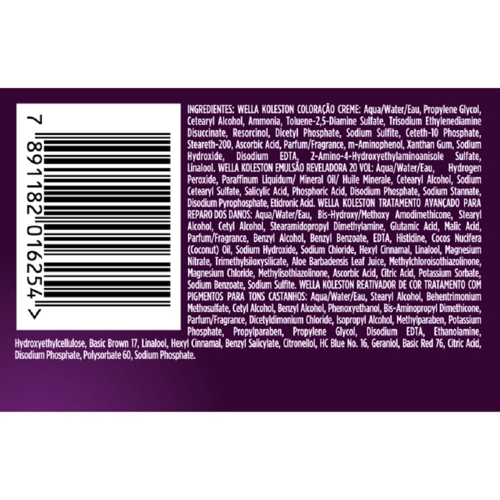 Tintura Koleston 40 Castanho Médio - 3