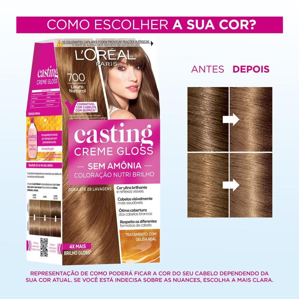 Tintura Casting gloss 700 louro natural - 3