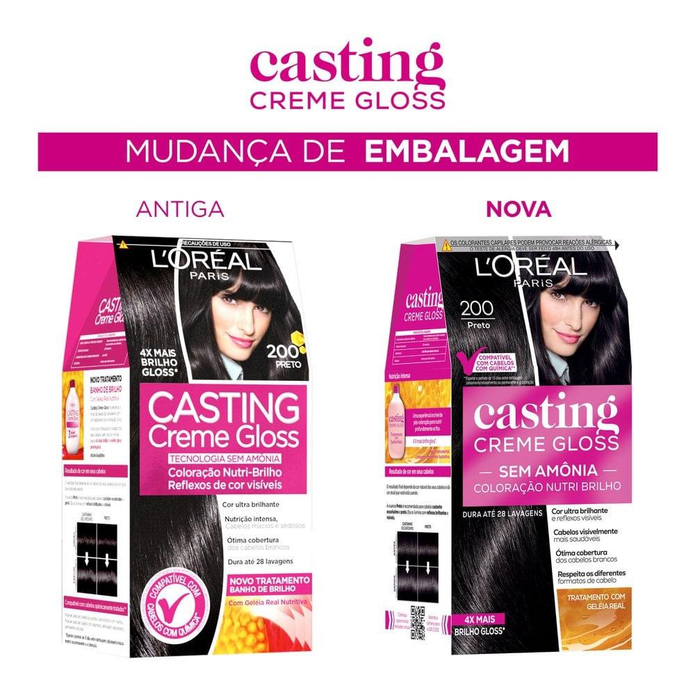 Tintura Casting gloss 200 preto - 2