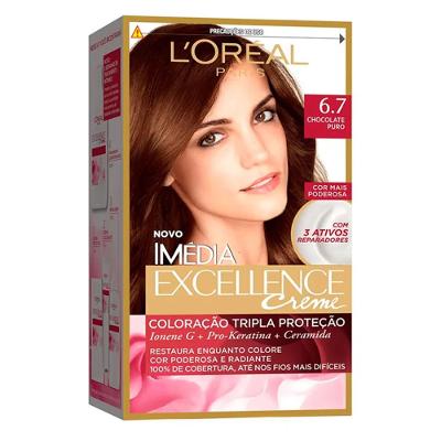 Tintura Imédia Exellence 6.7 Chocolate Puro