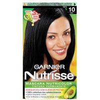 Tintura Garnier Nutrisse 10 Onix Preto - 1