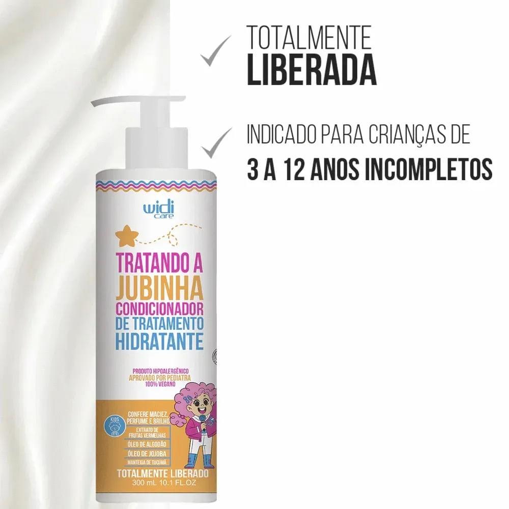 CONDICIONADOR INFANTIL JUBINHA KIDS 300ML TRATAMENTO HIDRATANTE - 6