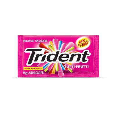 Chiclete Trident Tutti Frutti 8g