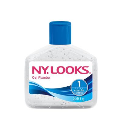 Gel de Cabelo Ny Looks Fator 1 Mega Fixação Incolor 240g
