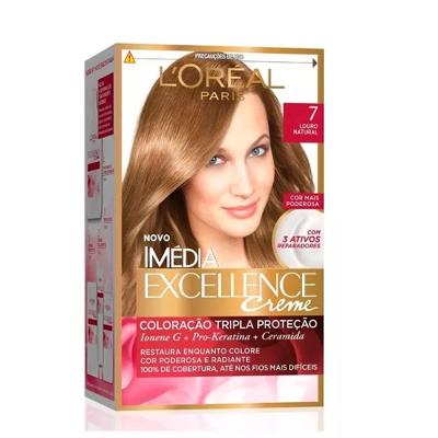 Tintura Imédia Exellence 7 Louro Natural