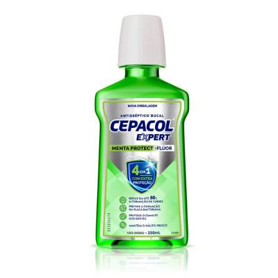 Solução Bucal Cepacol Fluor 250ml