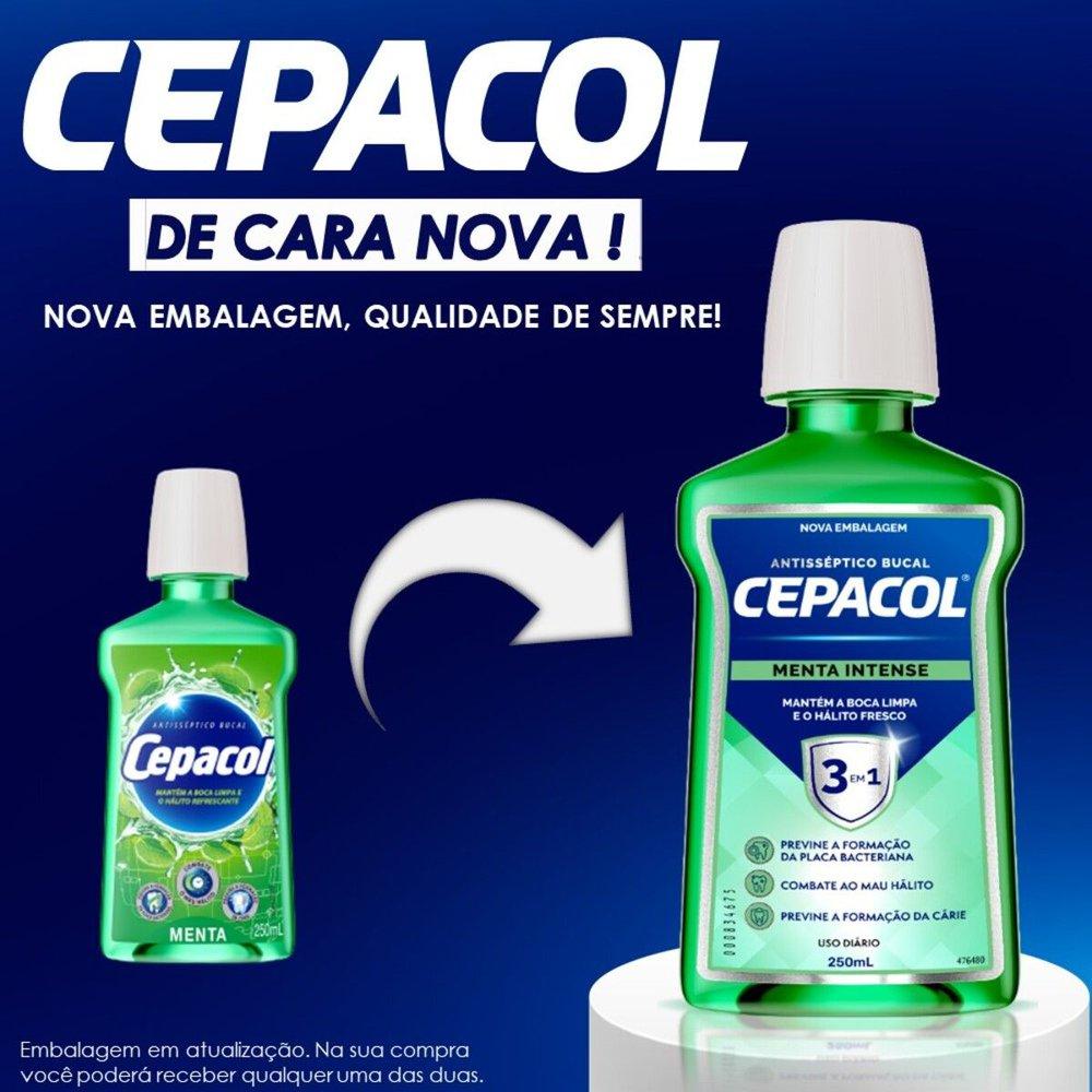 Enxaguante Bucal Cepacol Menta Intense 250ml - 3