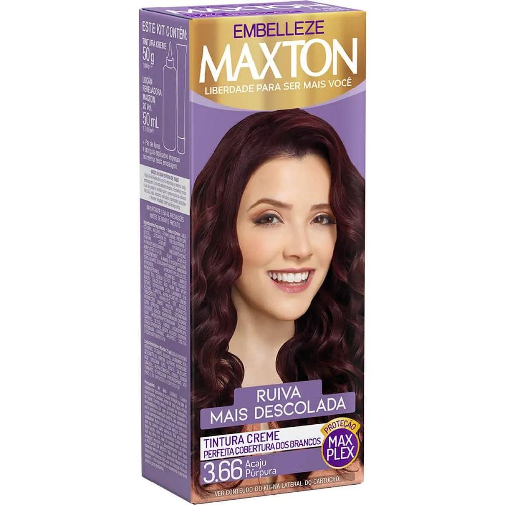 Tinta Maxton Kit Prático 3.66 Acaju Púrpura Sedução - 1