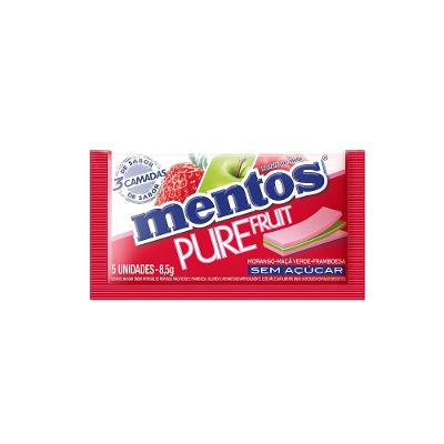 Chiclete Mentos Pure Fresh 3 Pure Fruit 8,5g