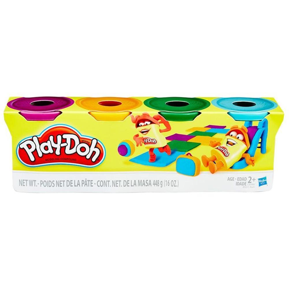 Massinha Play-Doh Pote 4 Unidades - 1