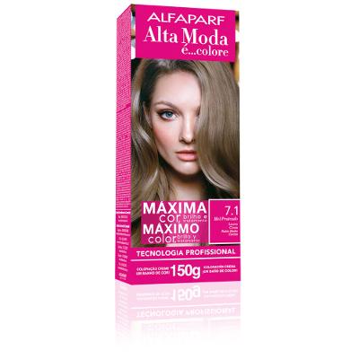 Tintura Alta Moda 7.1 Louro Cinza