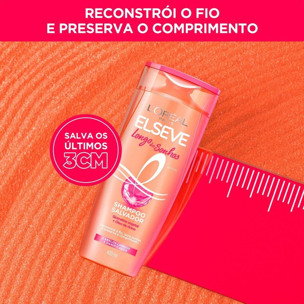 Shampoo Elseve 400ml Longo dos Sonhos - 2